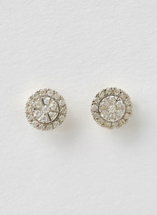 18 Karat Gold Sparkle Napoli Earrings