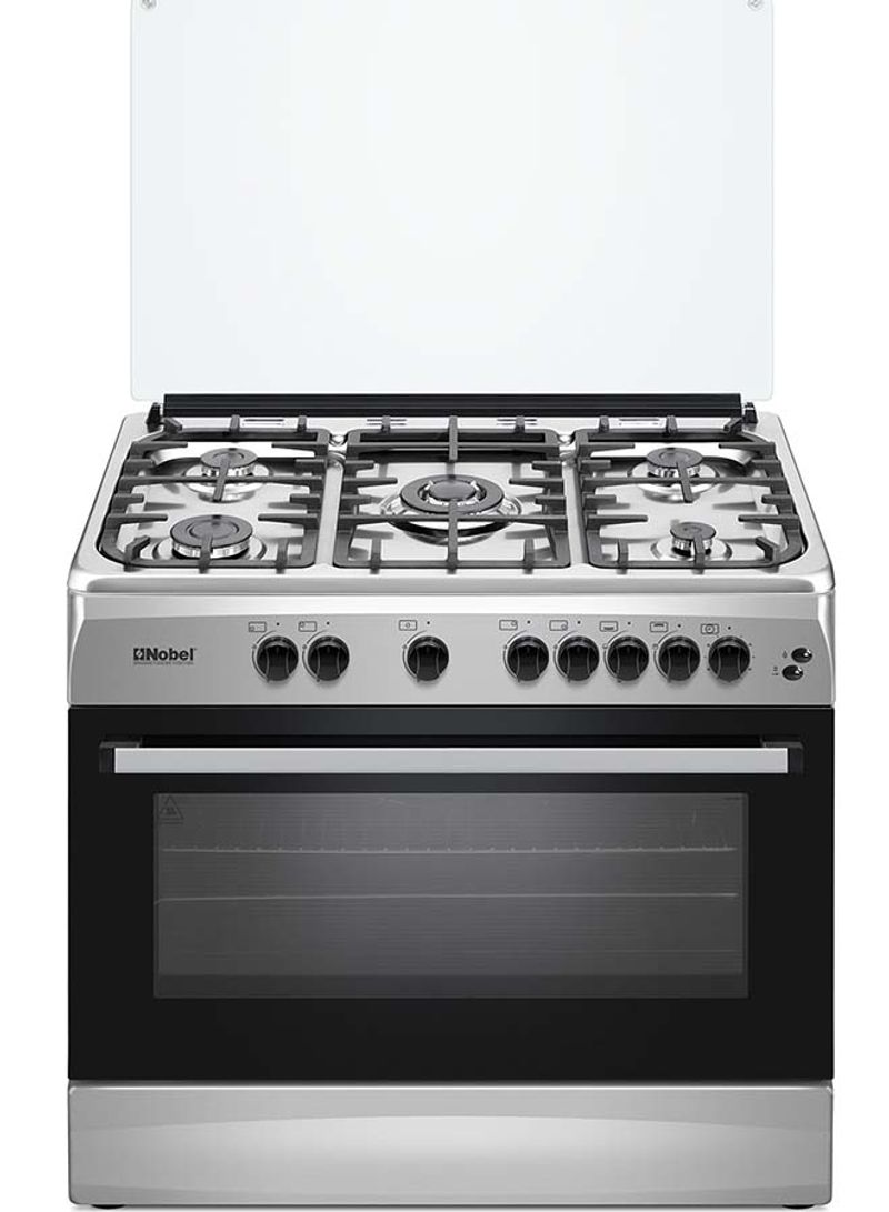 Gas Cooker Silver 90X60 Full Safety Ffd Gas Oven NGC9690 Silver