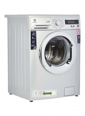 Front Load Washing Machine 8 kg EWF8251SXM White/Silver/Black
