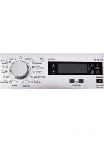 Front Load Washing Machine 8 kg EWF8251SXM White/Silver/Black