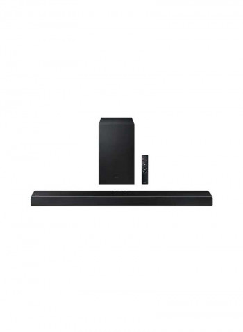 3.1ch Soundbar System With Wireless Subwoofer HW-Q600A/ZN Black