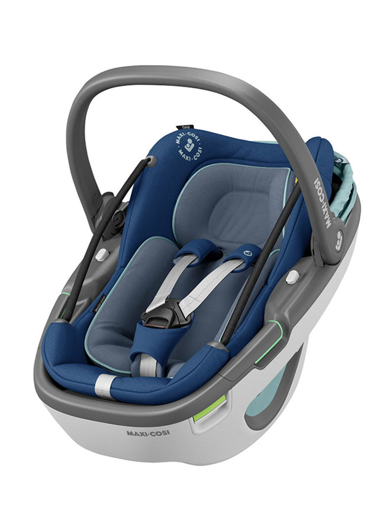 Coral Baby Group 0+ Car Seat - Blue/Grey