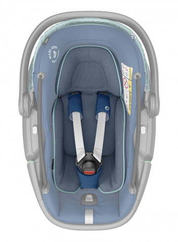 Coral Baby Group 0+ Car Seat - Blue/Grey