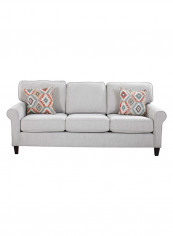 Oakwood 3-Seater Sofa With Pillows Multicolour
