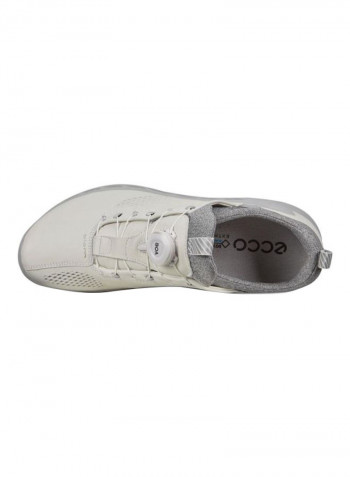 Golf Biom Cool Pro Lace-Up Sneakers Off White/Grey