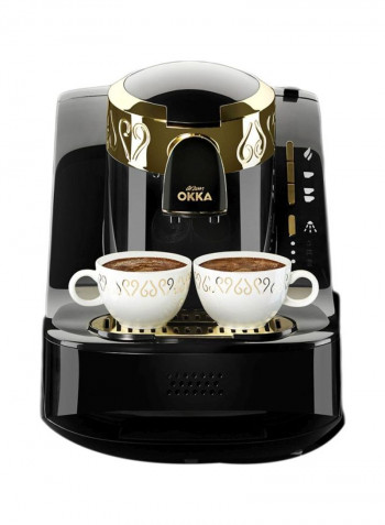 Turkish Coffee Maker 710 W OK008 Black/Gold