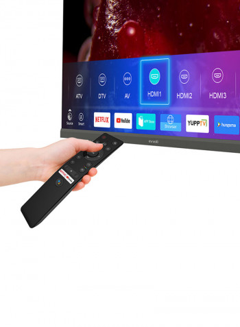 50 Inch 4k QLED Android Smart Tv With Bulit in Evvo Sound bar 50EV350QA Black
