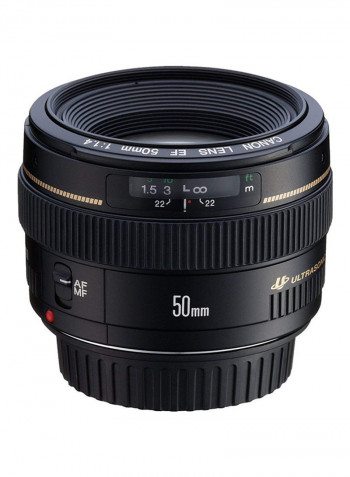 EF 50mm f/1.4 USM Camera Lens Black