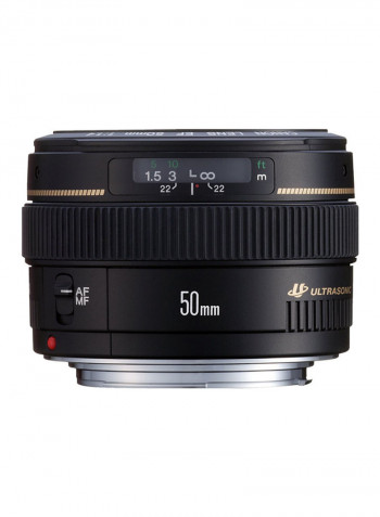 EF 50mm f/1.4 USM Camera Lens Black