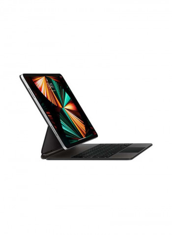 Magic Keyboard (2021) For iPad Pro 12.9‑inch (5th generation) - Arabic Black