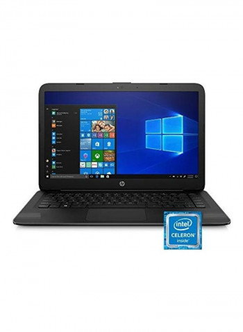 Stream 14-Inch Laptop, Celeron Processer/4GB RAM/64GB eMMC/Intel UHD Graphics black