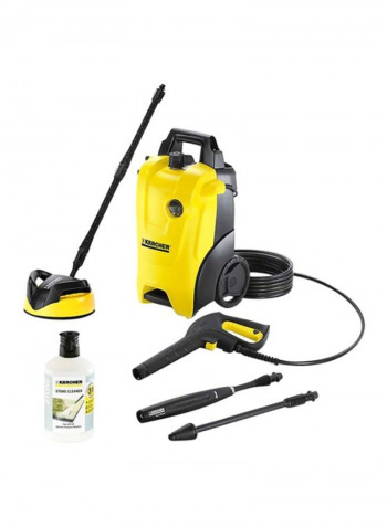 130-Bar Compact Home Pressure Washer Yellow/Black