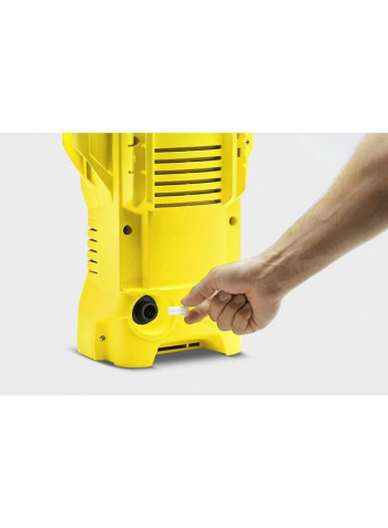 130-Bar Compact Home Pressure Washer Yellow/Black