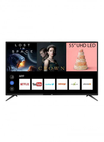 55-Inch Ultra HD Smart LED Television 55U6285 Black