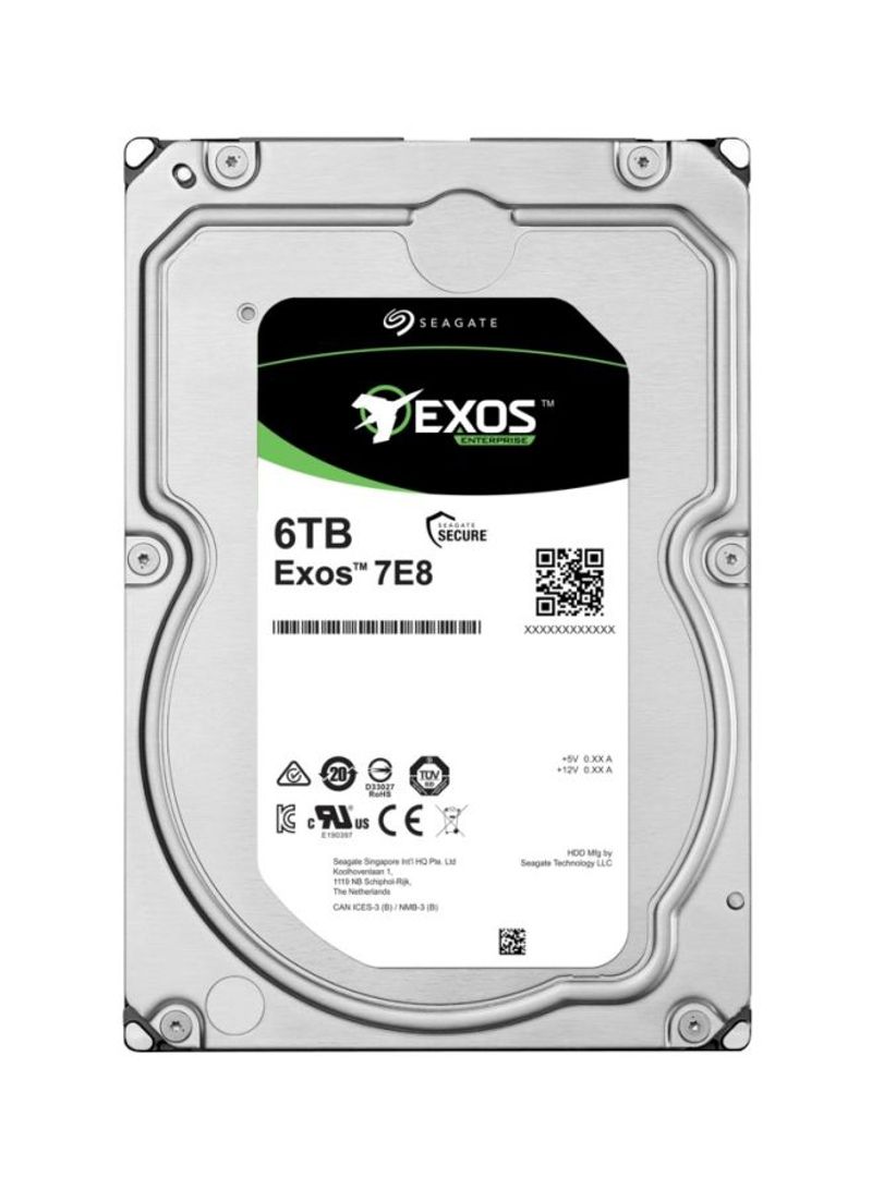 Exos Hard Drive 6TB Silver/Green/Gold