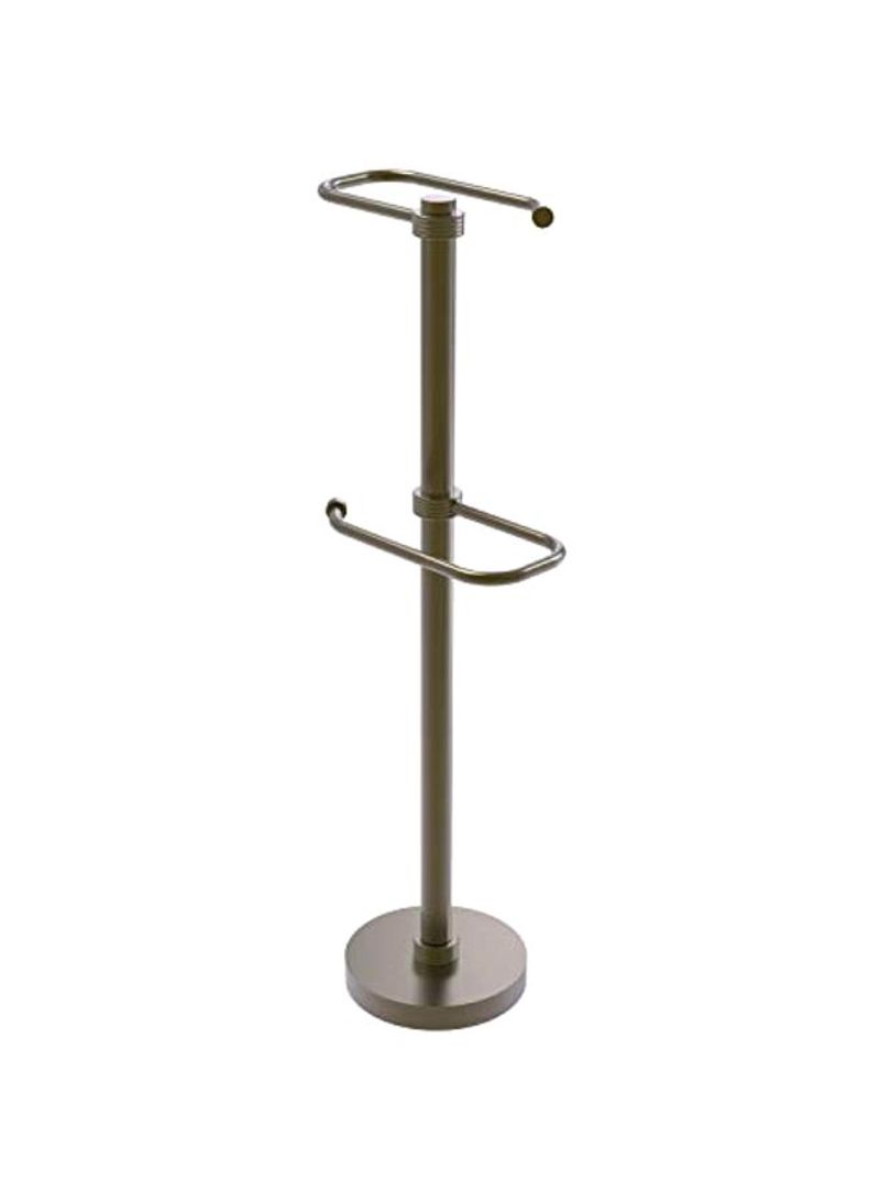 Toilet Tissue Stand Silver 11.5x6x26inch