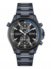 Men's Globetrotter Water Resistance Stainless Steel Analog Watch 1513824