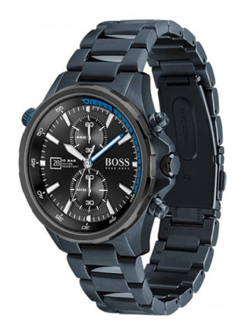 Men's Globetrotter Water Resistance Stainless Steel Analog Watch 1513824