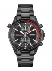 Men's Globetrotter Water Resistance Stainless Steel Analog Watch 1513825
