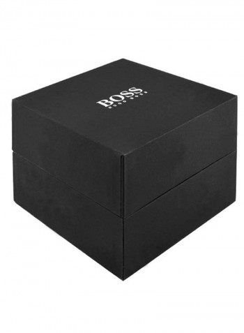 Men's Globetrotter Water Resistance Stainless Steel Analog Watch 1513825