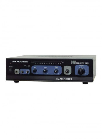 Amplifier With Microphone PA105 Black