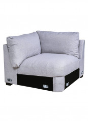 Weltex Single Seater Sofa Silver