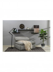 Pianca Armless Sofa Grey 100x50x100cm