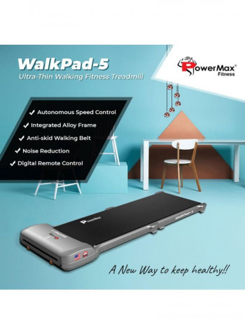 WalkPad-5 Fitness Treadmill With Remote Control 145x53x12cm