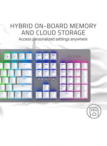 High Grade Mechanical Gaming Keyboard Silver