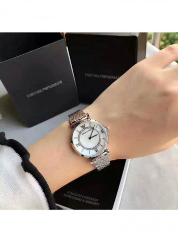 Women's Gianni Stainless Steel Analog Watch AR1908