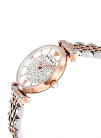 Women's Gianni T-Bar Water Resistant Analog Watch AR1926