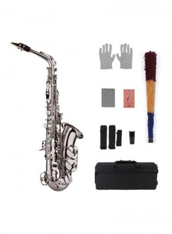 Alto Saxophone Woodwind Instrument With Padded Carry Case