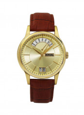 Men's Casual Leather Quartz Analog Wrist Watch 4589 GGLG 26