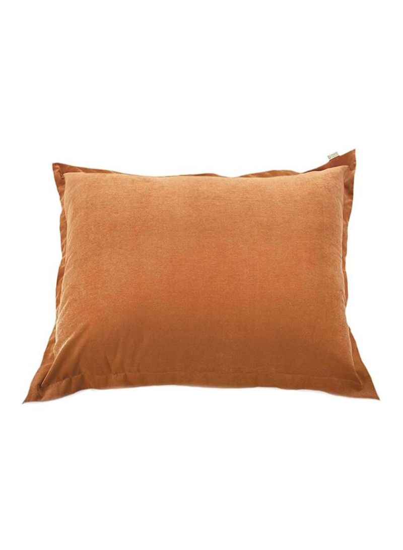 Polyester Floor Pillow Polyester Orange 54x44x12inch