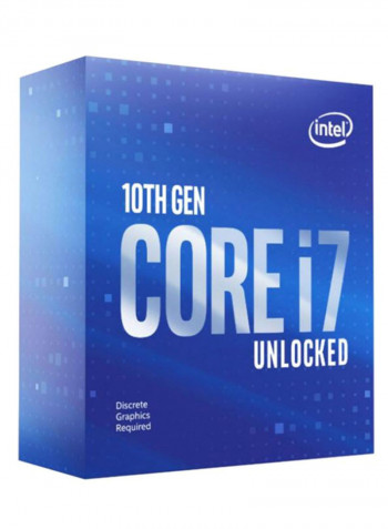 Core i7-10700KF 3.8 GHz Processor Silver/Black
