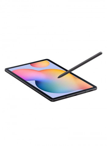 Galaxy Tab S6 Lite 10.4-Inch, 4GB RAM, 64GB, 4G LTE, Oxford Gray With Pen - UAE Version