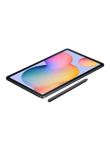 Galaxy Tab S6 Lite 10.4-Inch, 4GB RAM, 64GB, 4G LTE, Oxford Gray With Pen - UAE Version