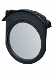 Drop-In Circular Polarizing Filter For Camera Lens Black