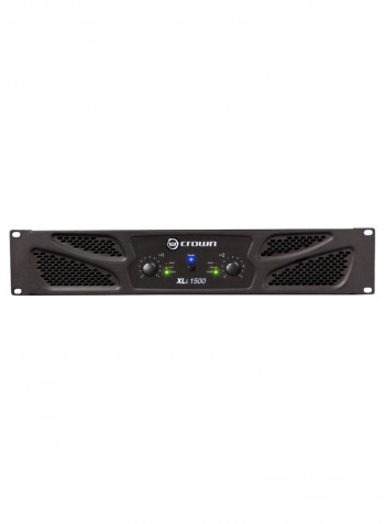 2-Channel XLi Series Power Amplifier XLI1500 Black