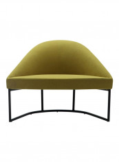 Fabric Sofa Green/Black 100x78x76centimeter