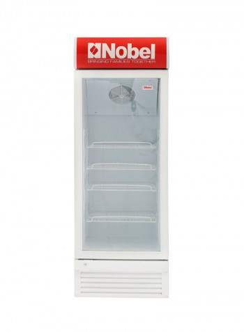 Upright Chiller - Single Door White 300 Litres Single Door Light Box Lock And Key 325 l NSF-325 White