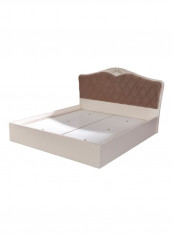 Isabella Comfortable Bed White 208x122x199.6centimeter