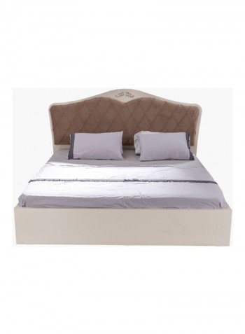 Isabella Comfortable Bed White 208x122x199.6centimeter