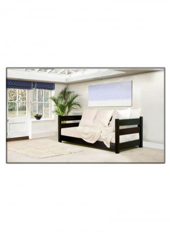 Modern Frame Daybed Brown