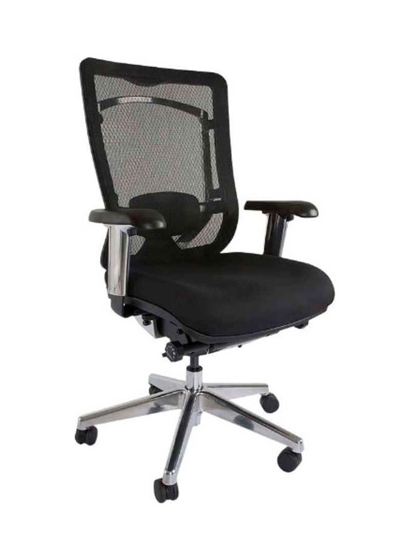 Stoel High Back Chair Black 51x104x49cm