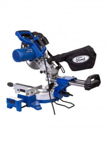 Multi-Function Mitre Saw Blue/Silver/Black 41x82x46.5cm