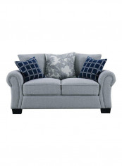 Luella 2-Seater Sofa Grey 163x87x87cm