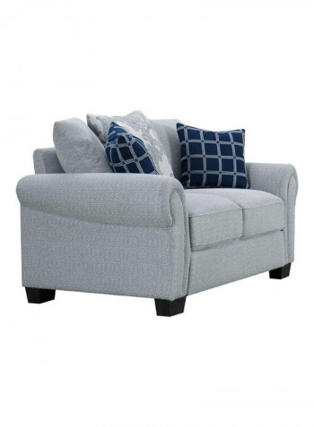 Luella 2-Seater Sofa Grey 163x87x87cm