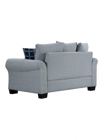 Luella 2-Seater Sofa Grey 163x87x87cm