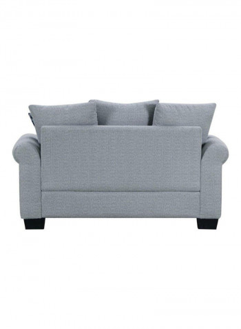 Luella 2-Seater Sofa Grey 163x87x87cm